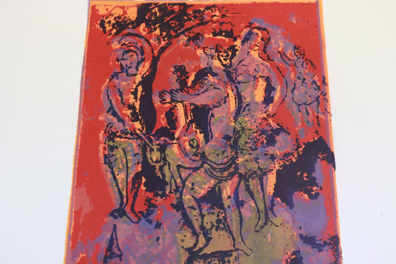 Lithography in color attributed to Marc Chagall - 2