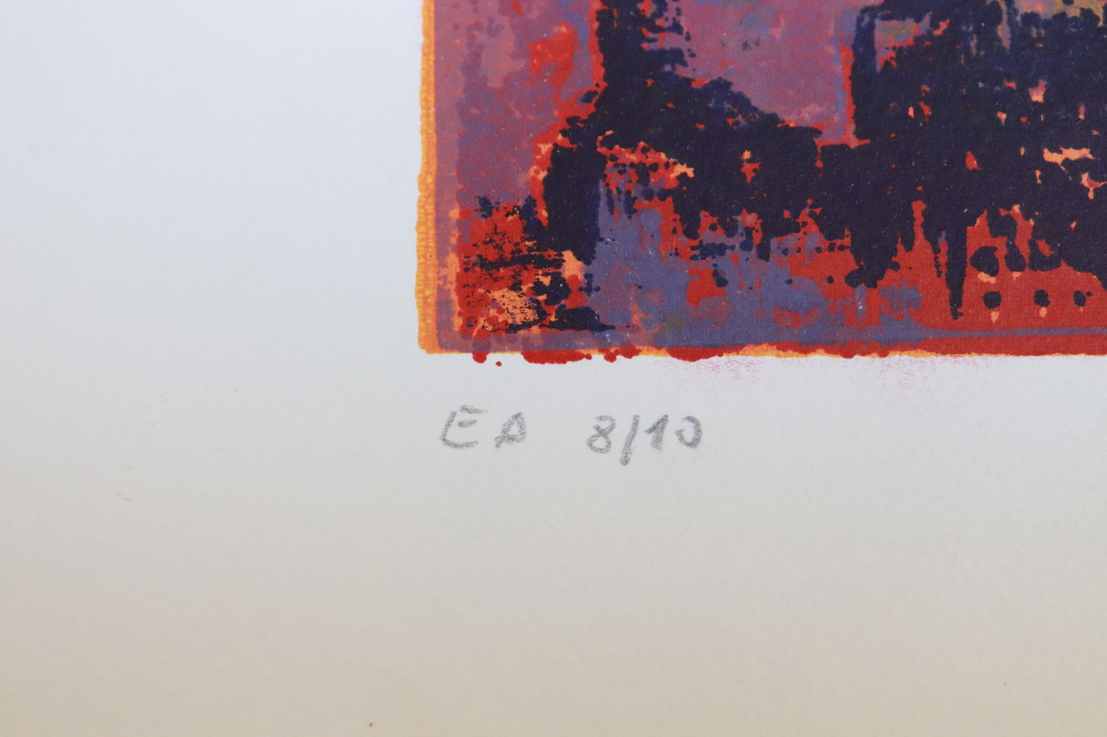 Lithography in color attributed to Marc Chagall - 5