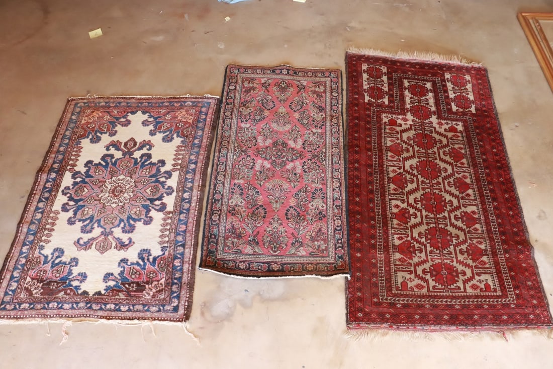 3 antique Persian rugs (1 of 10)
