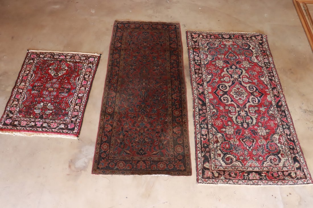 3 vintage Persian rugs (1 of 10)