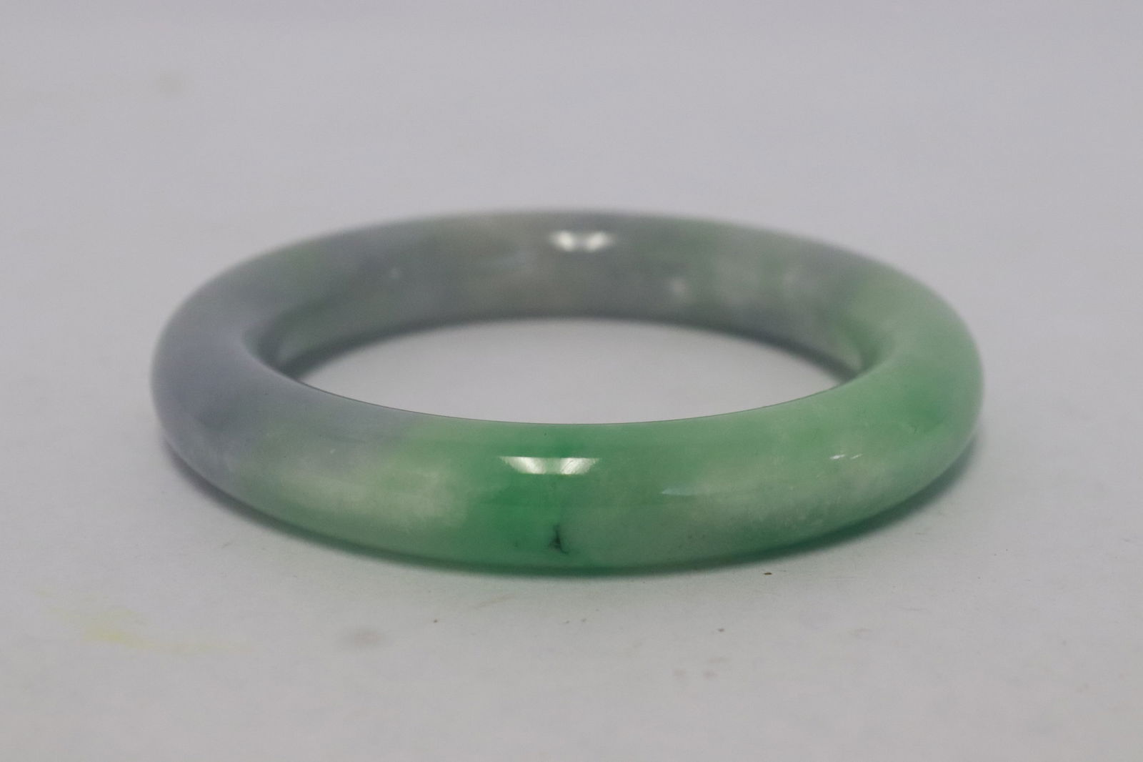 Chinese jadeite like bangle (1 of 6)