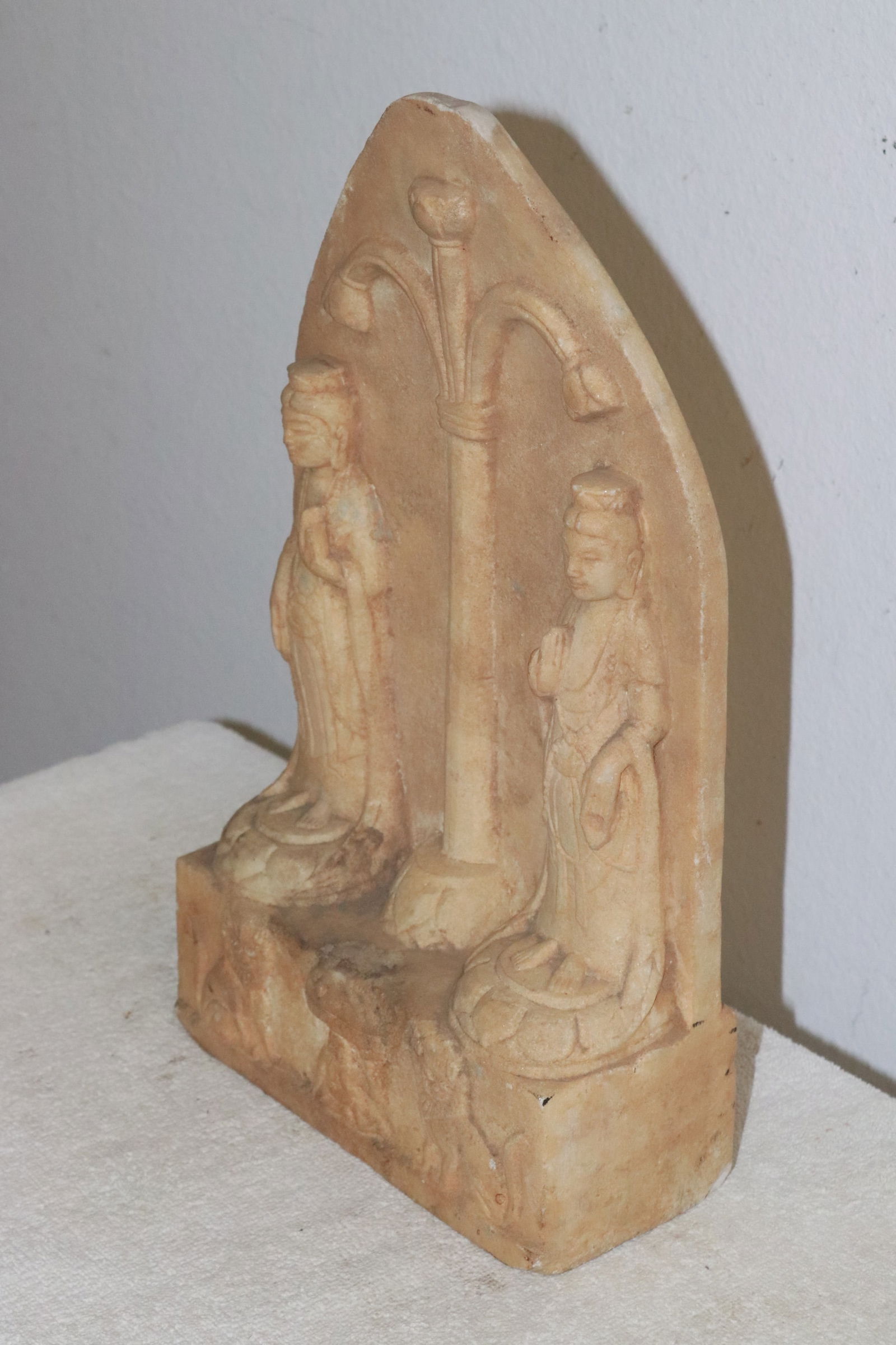 Chinese stone carved table article - 3