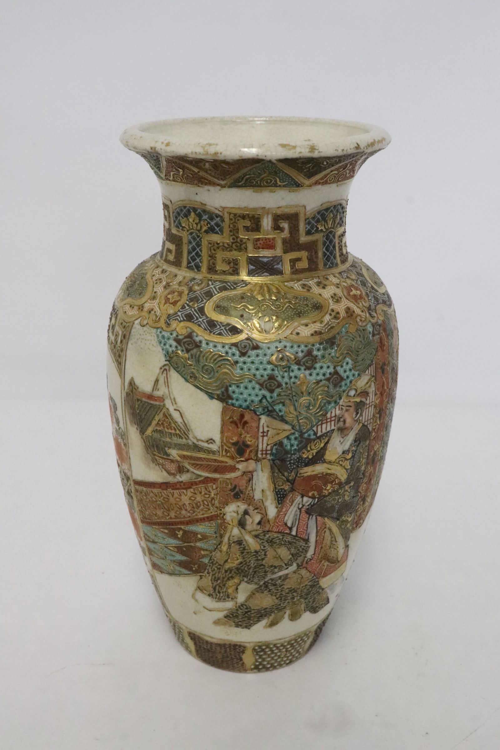 19th century Japanese satsuma vase (1 of 12)