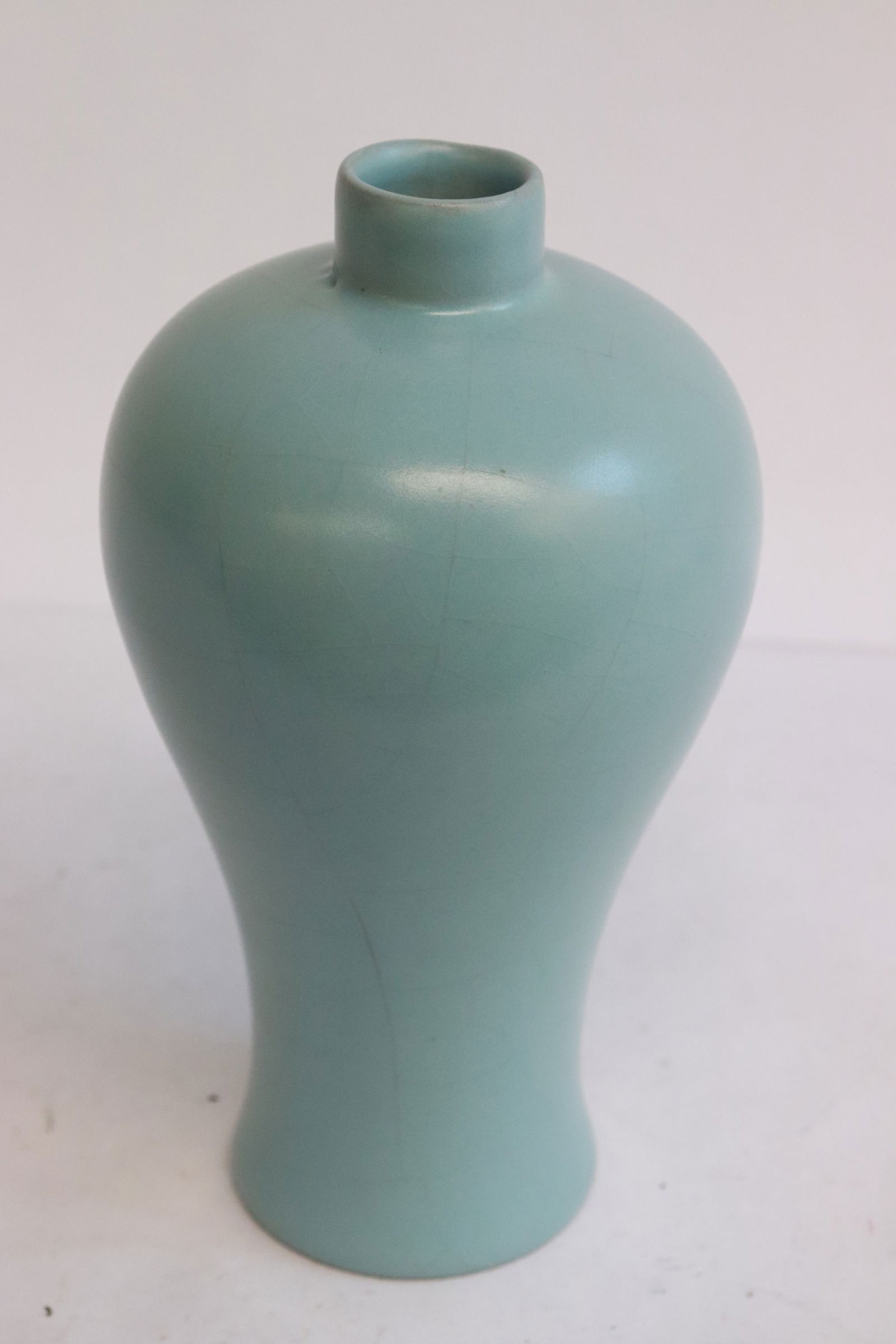 Fine Song style light blue porcelain meiping (1 of 5)