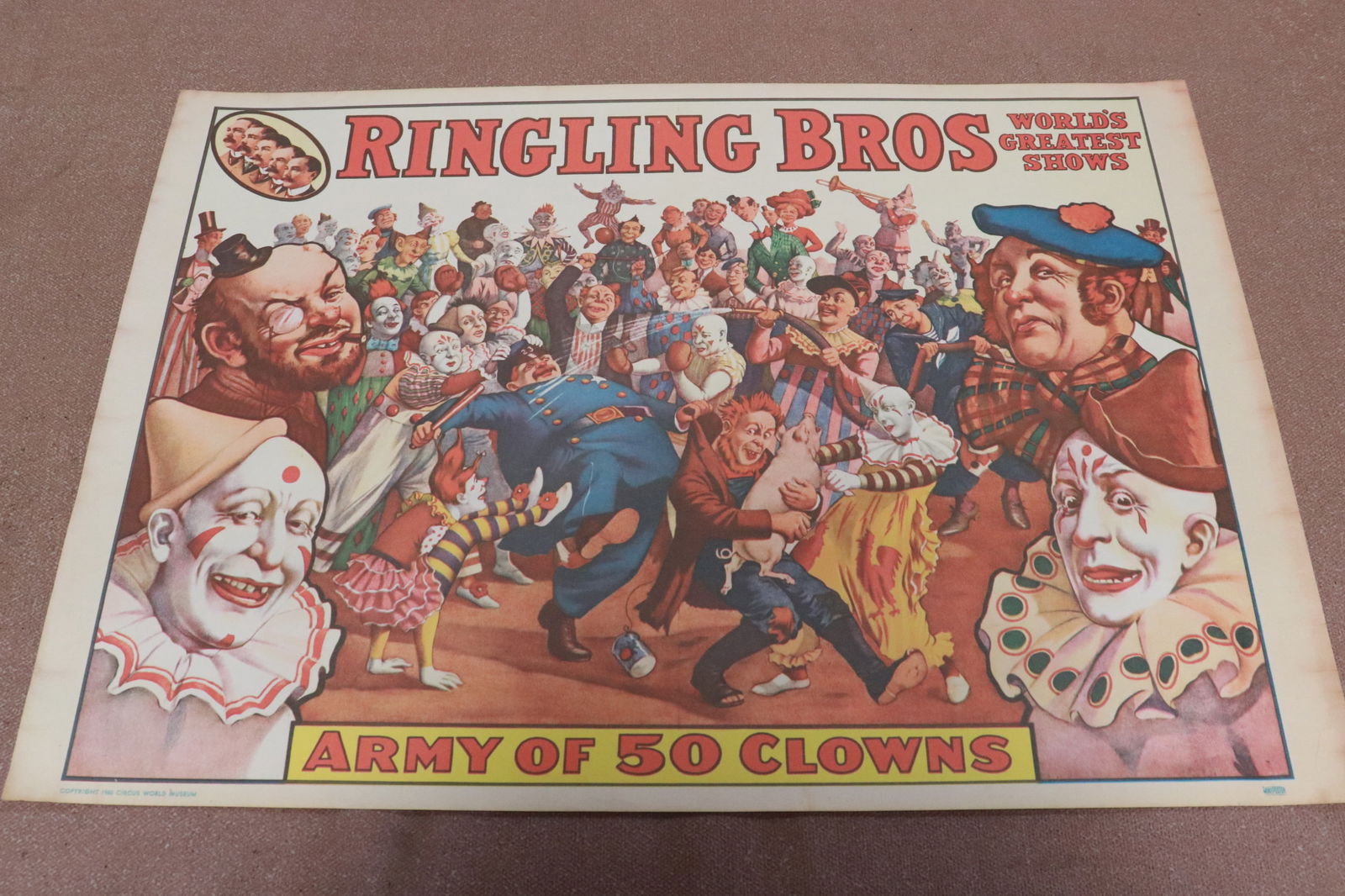 The Ringling Brothers world's greatest shows poster (1 of 5)