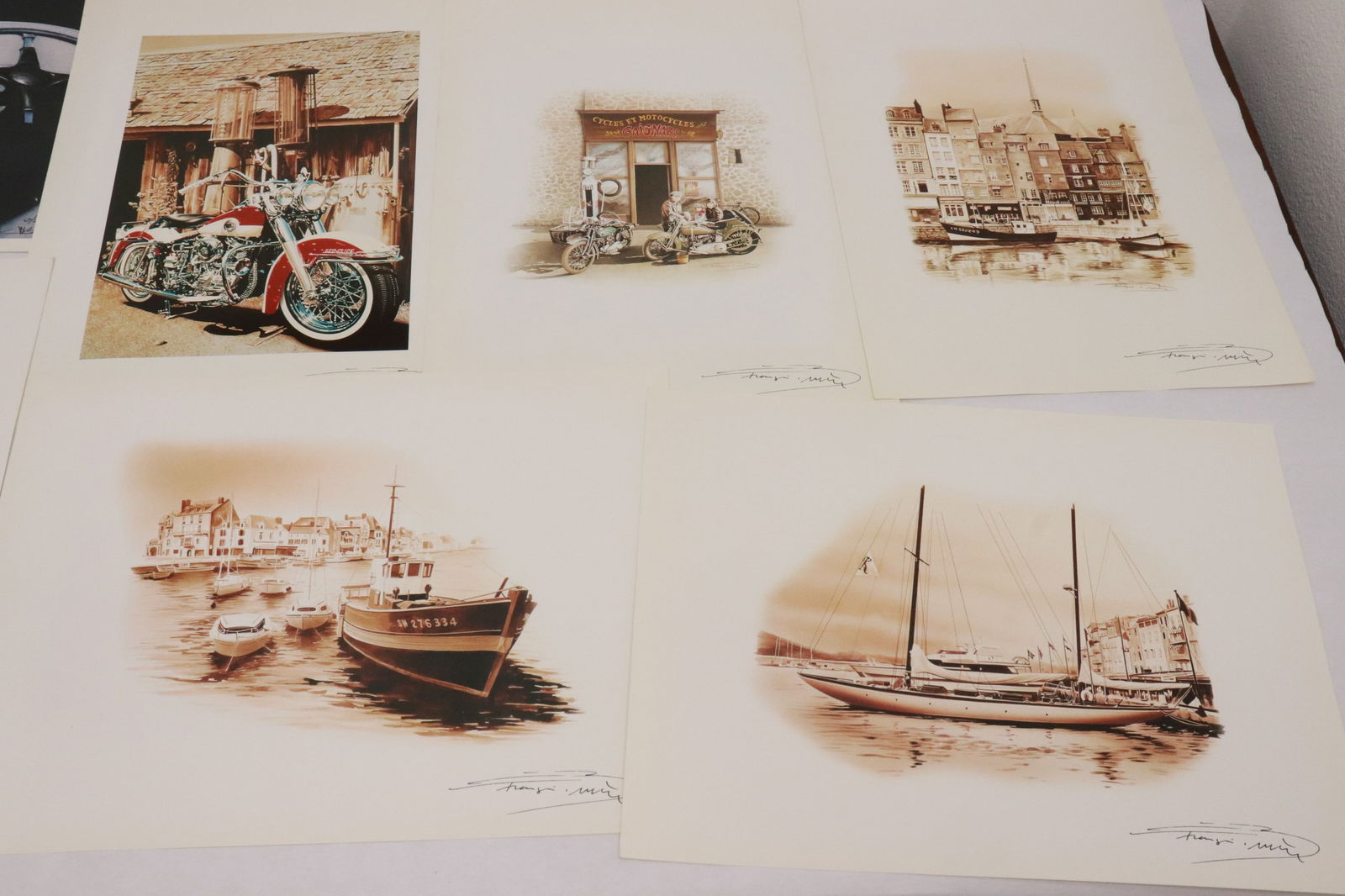 Over 20 signed etchings - 2