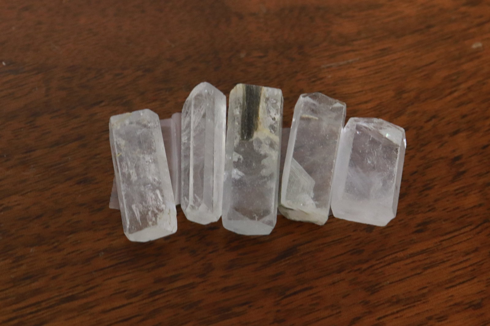 5 pieces aquamarine(?) crystals (1 of 4)