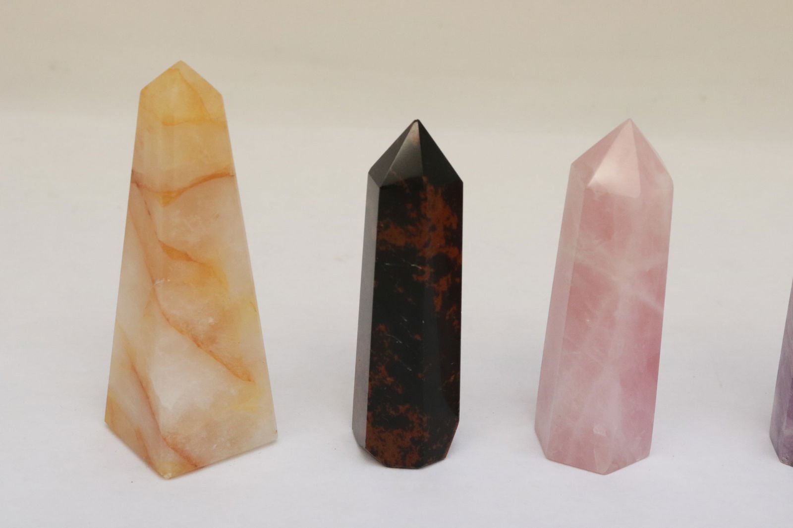 6 gemstone points - 2