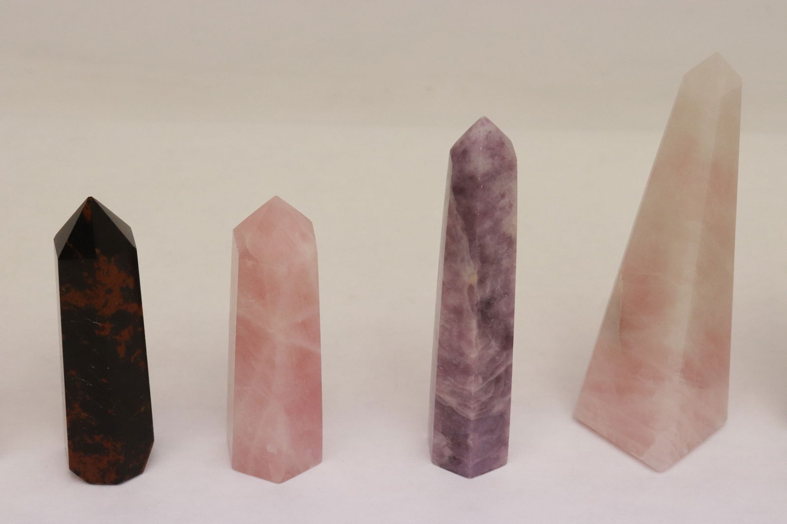 6 gemstone points - 4