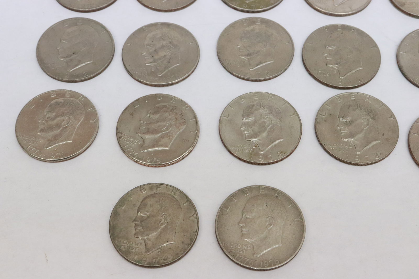 20 Eisenhower dollars - 4