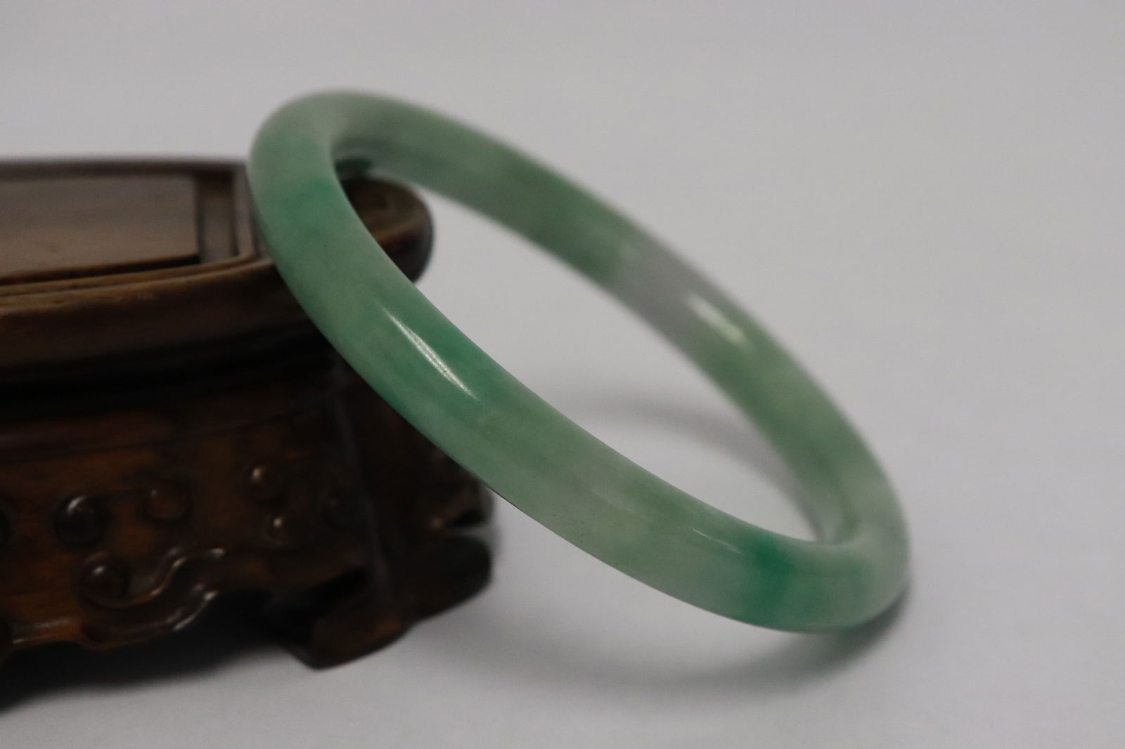 2 jadeite like bangles - 4