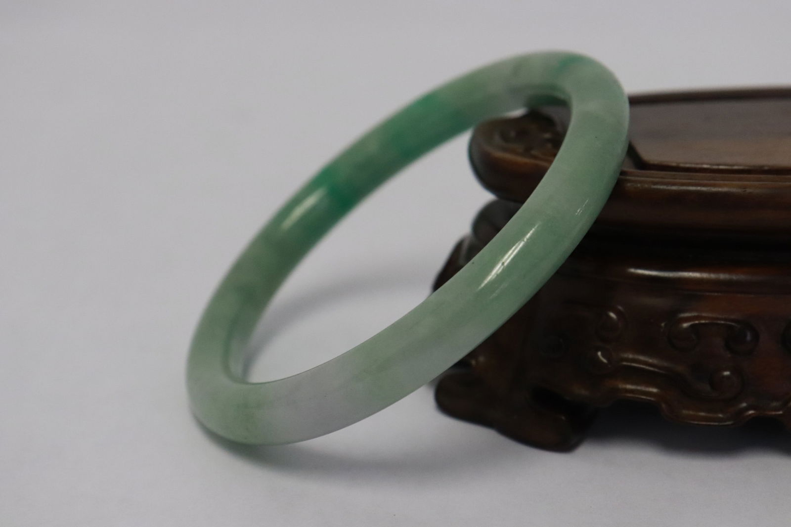 2 jadeite like bangles - 5