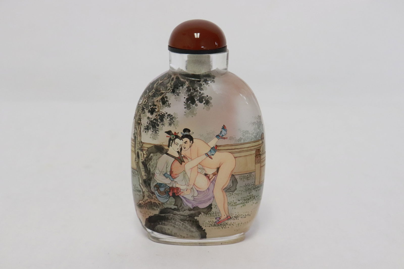 2 inside painted snuff bottles - 2