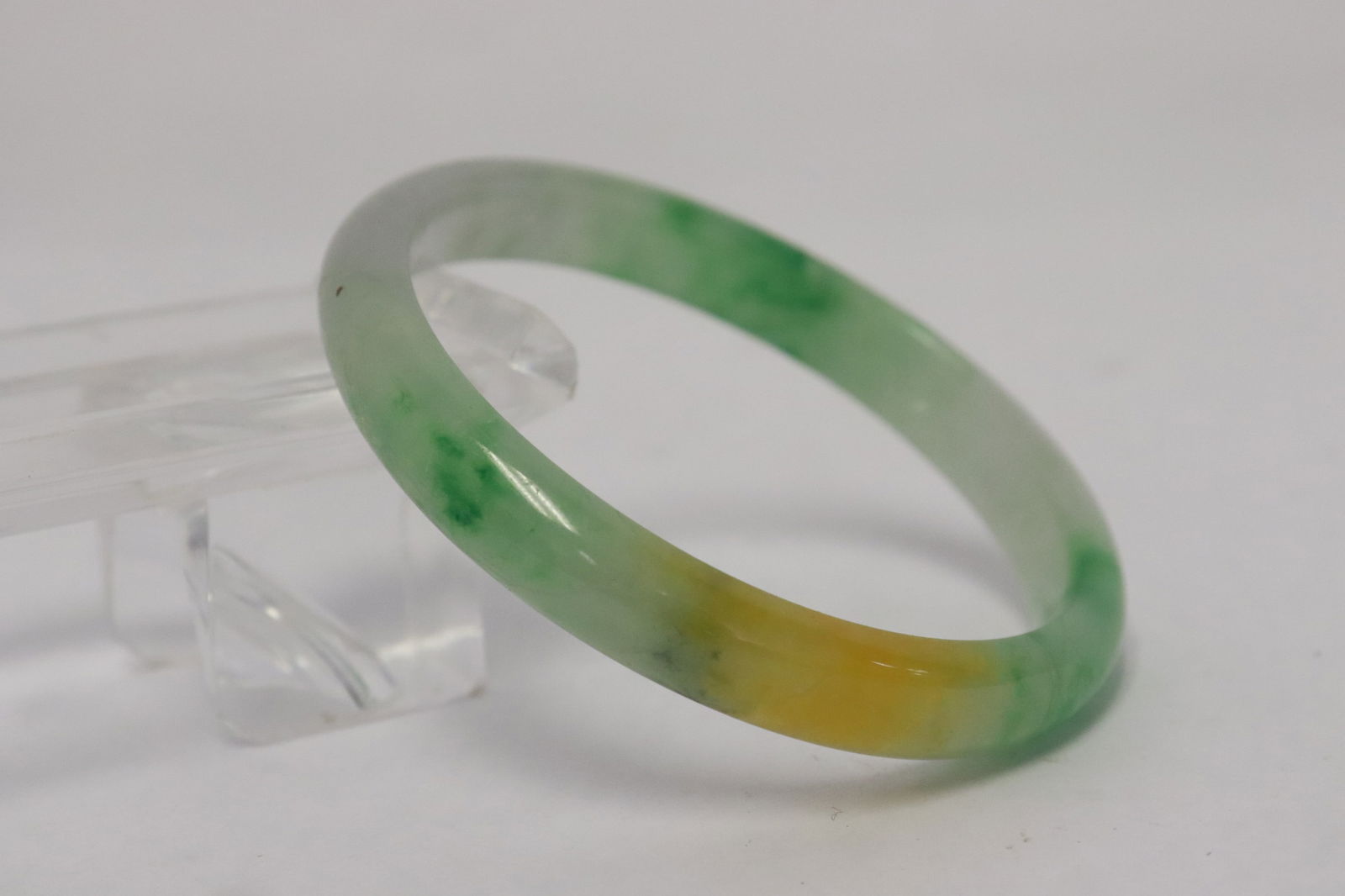 Jadeite like bangle - 4