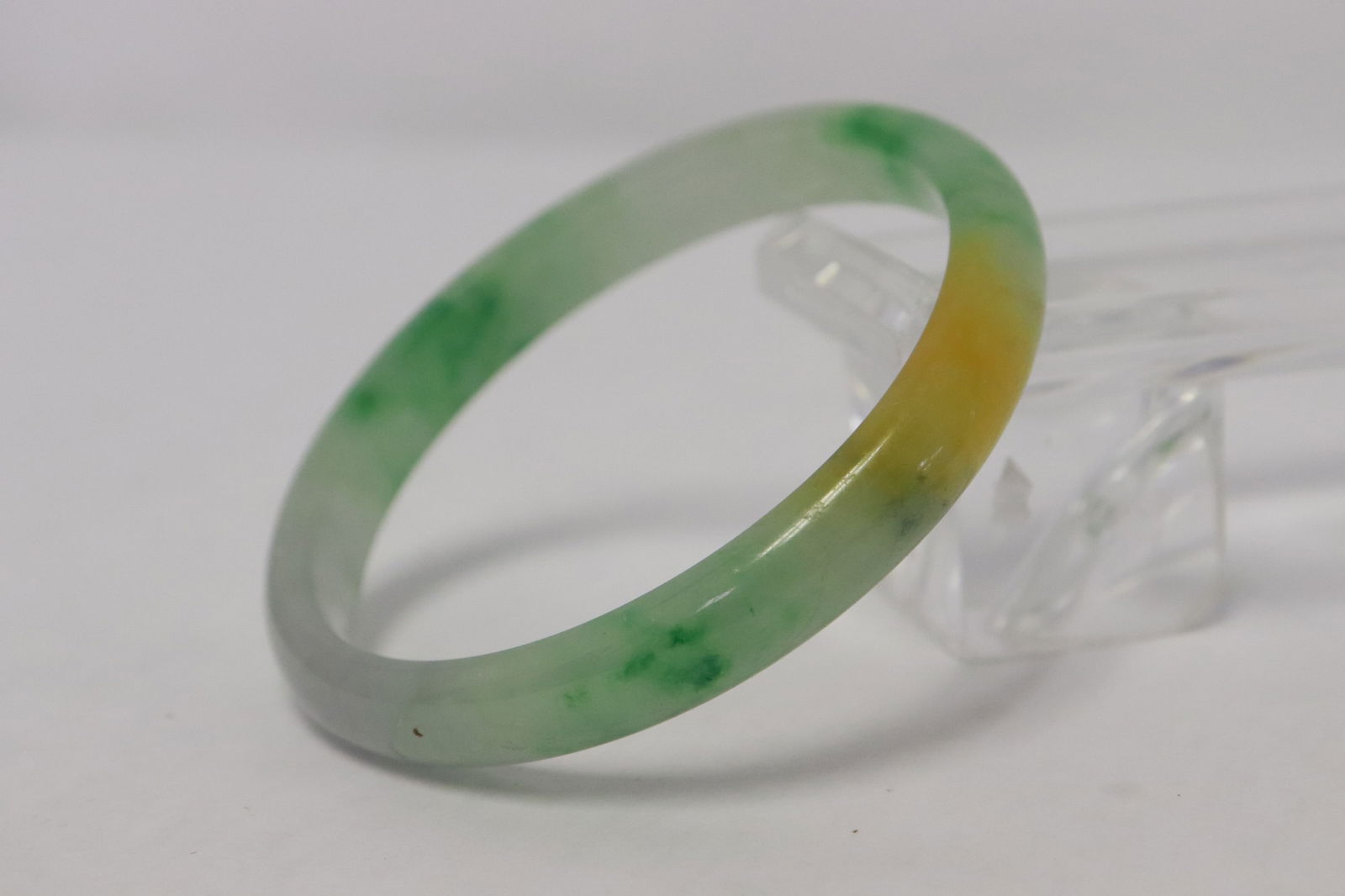 Jadeite like bangle - 5