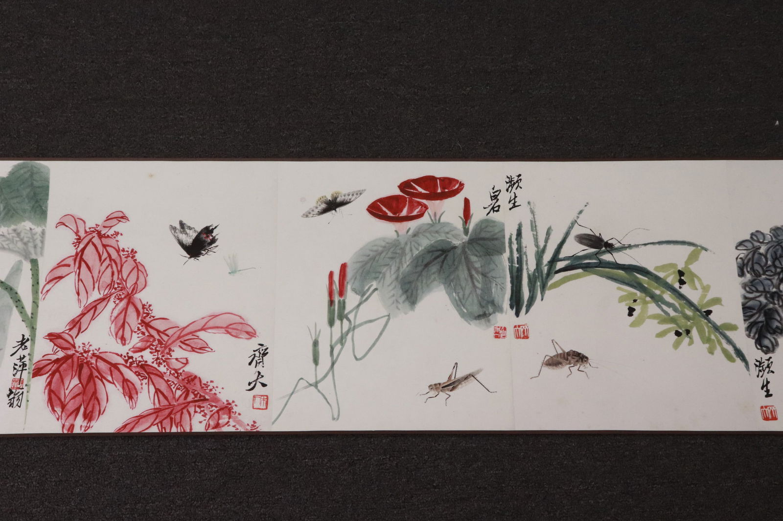 A print hand scroll - 4