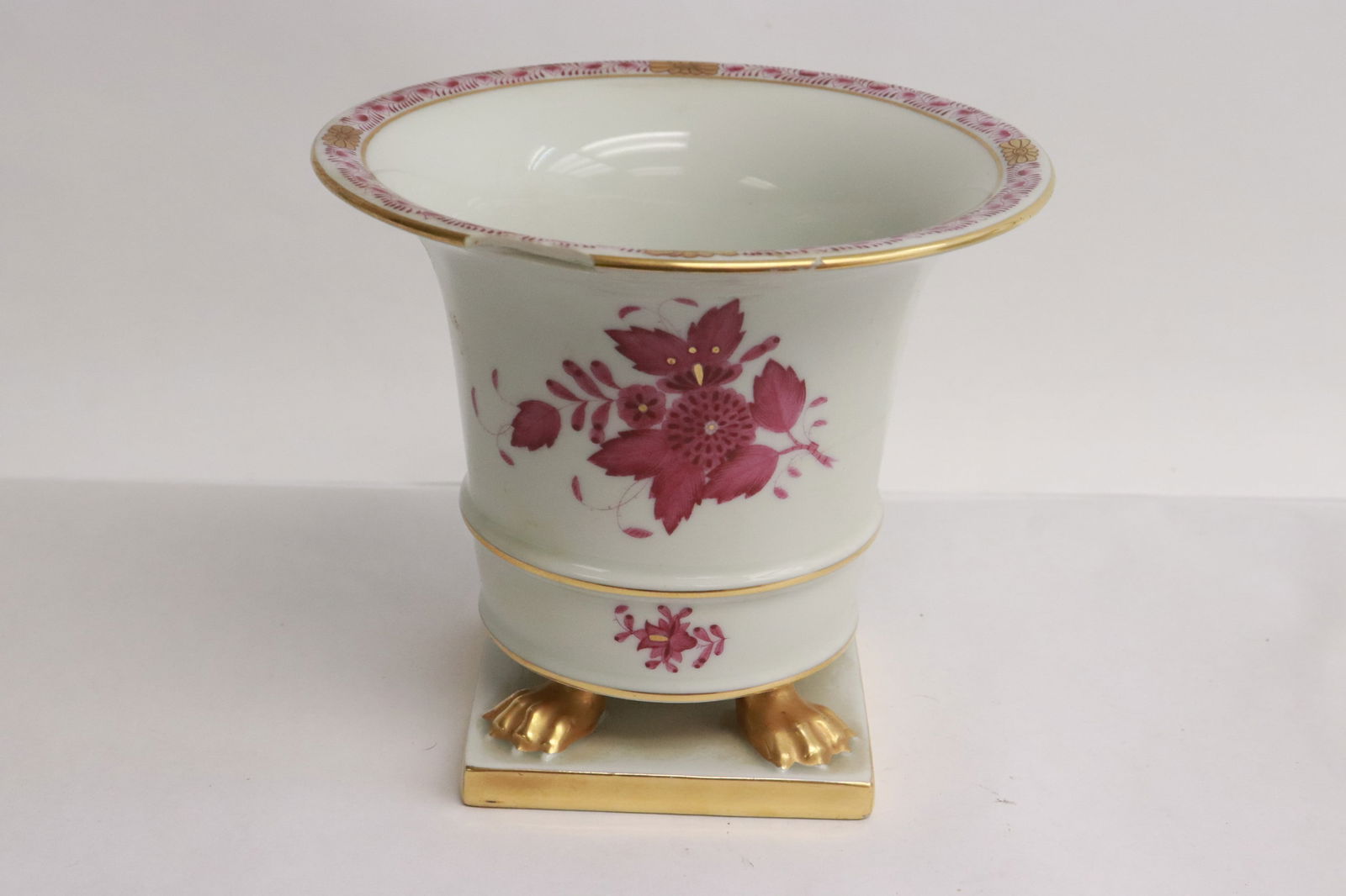 2 pieces Herend porcelain, chips - 7