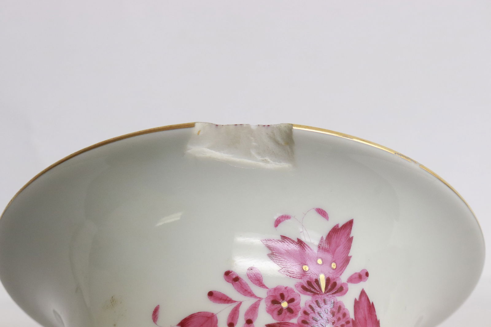 2 pieces Herend porcelain, chips - 8