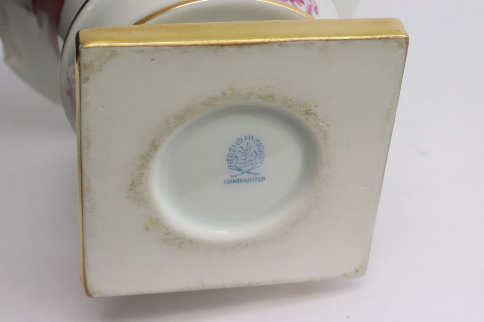 2 pieces Herend porcelain, chips - 9