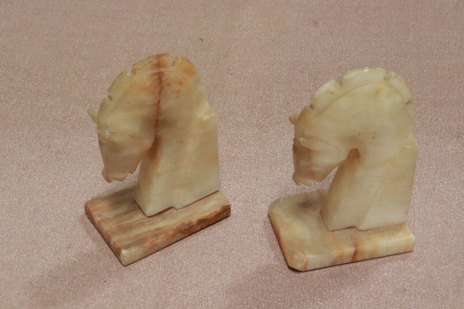 3 pair onyx bookends - 4