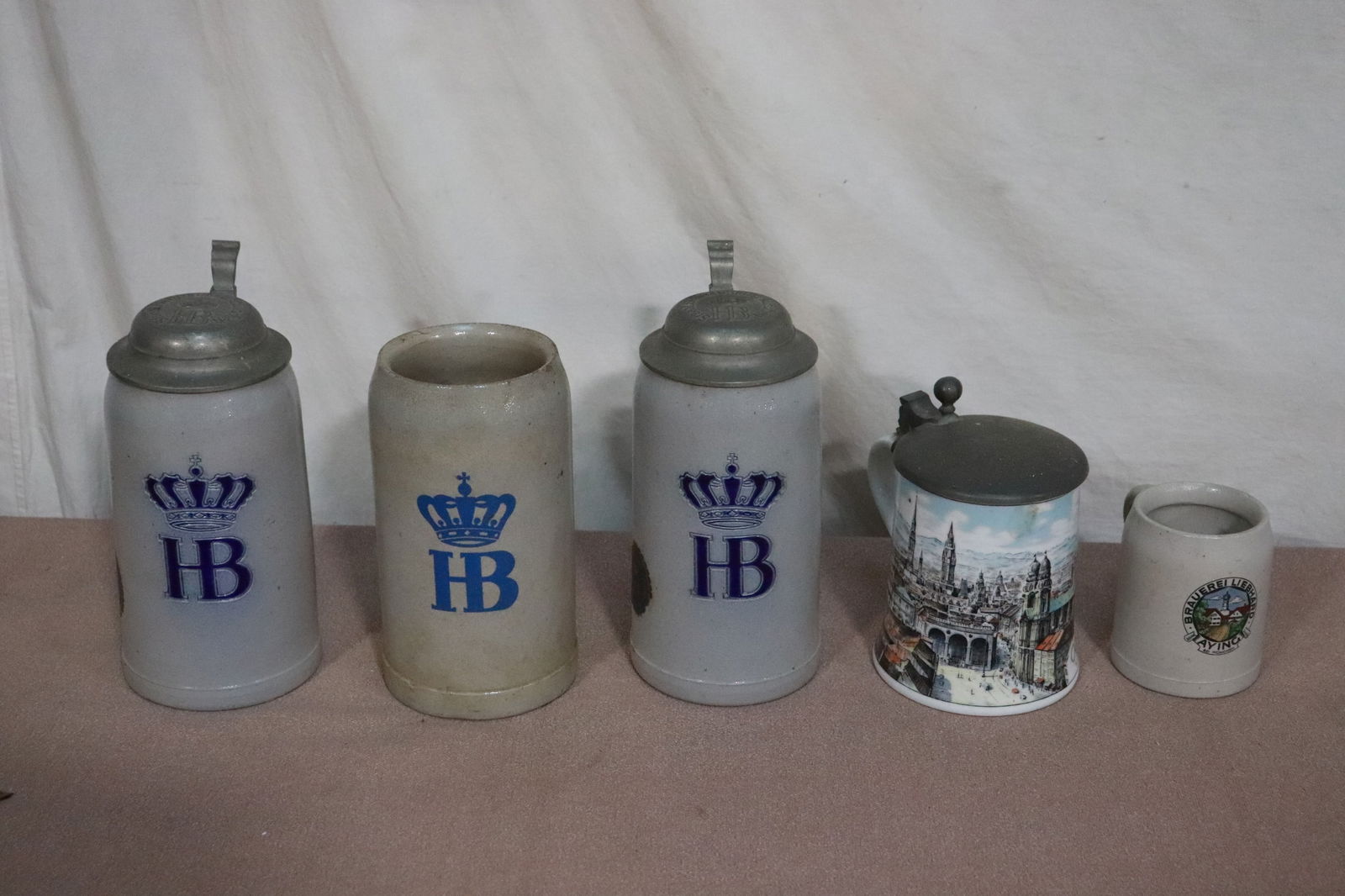 5 beer steins (1 of 9)