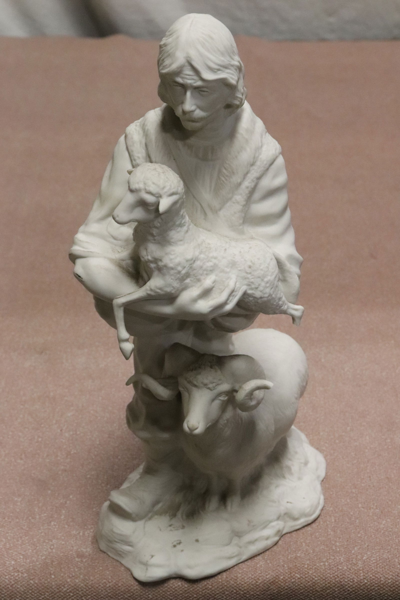 3 bisque sculptures - 2