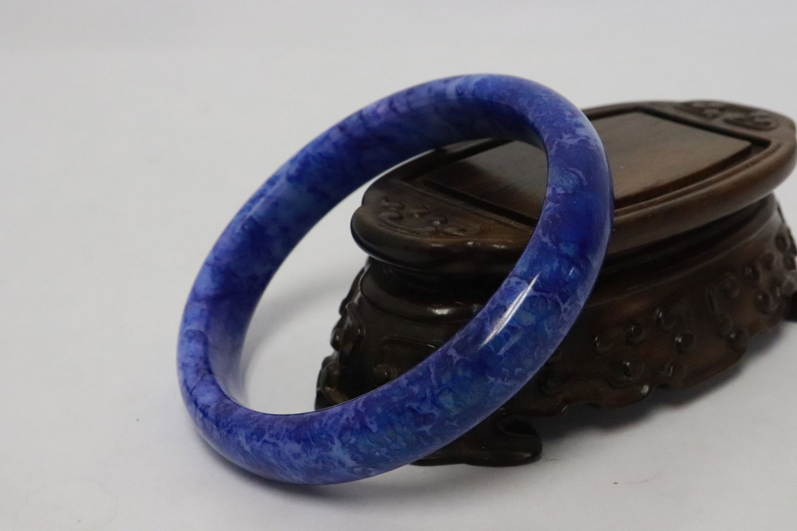 2 lapis bangles - 4