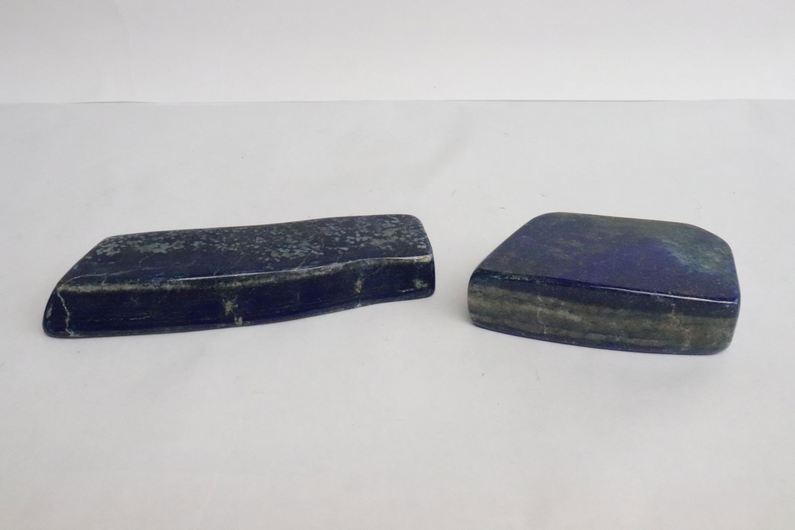 2 pieces polished lapis stones (1 of 7)