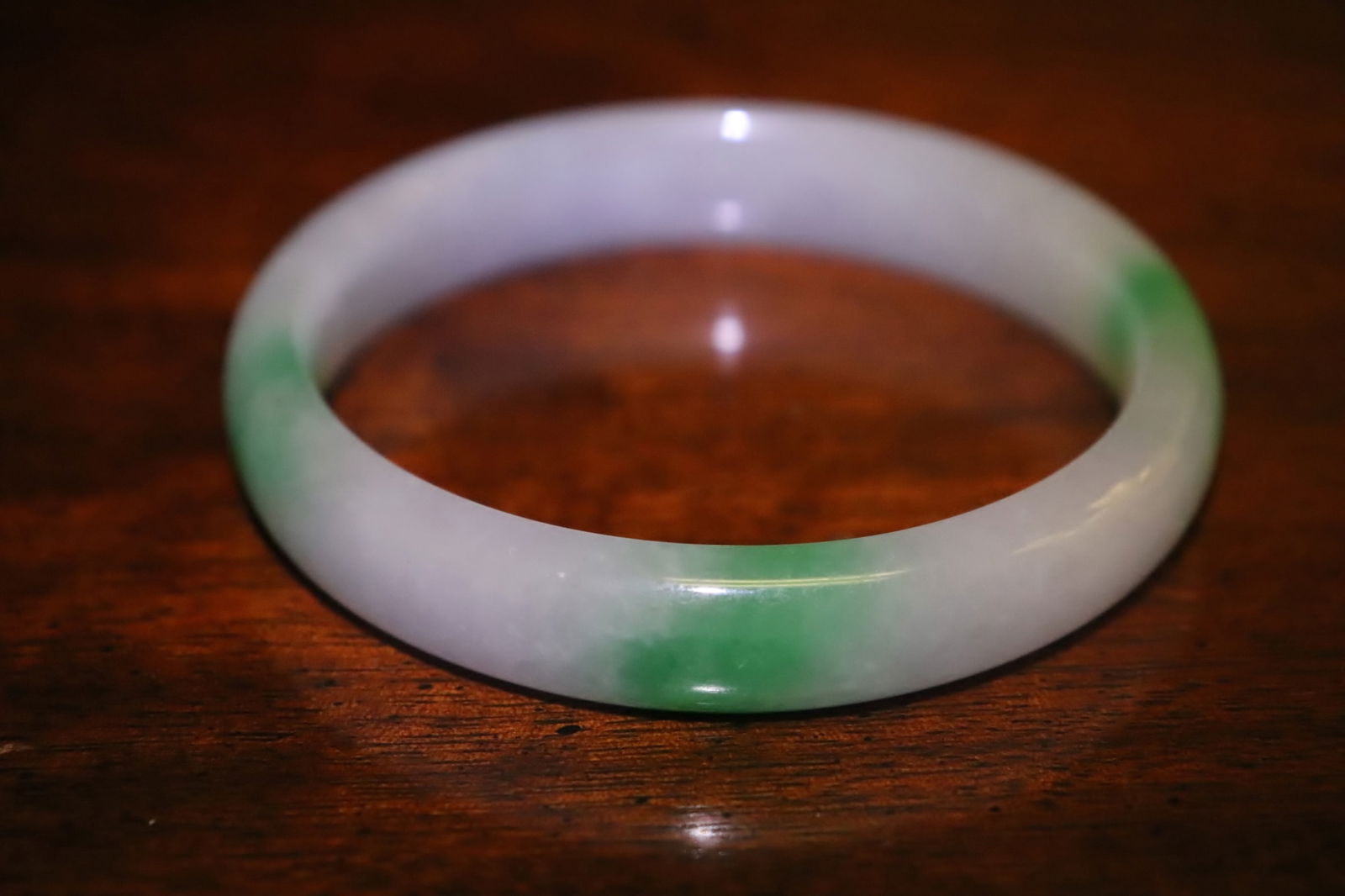 A jadeite like bangle - 7