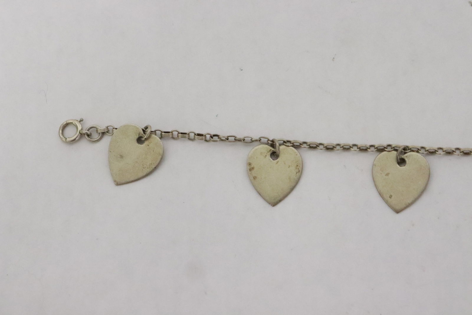 2 sterling charm bracelets - 5