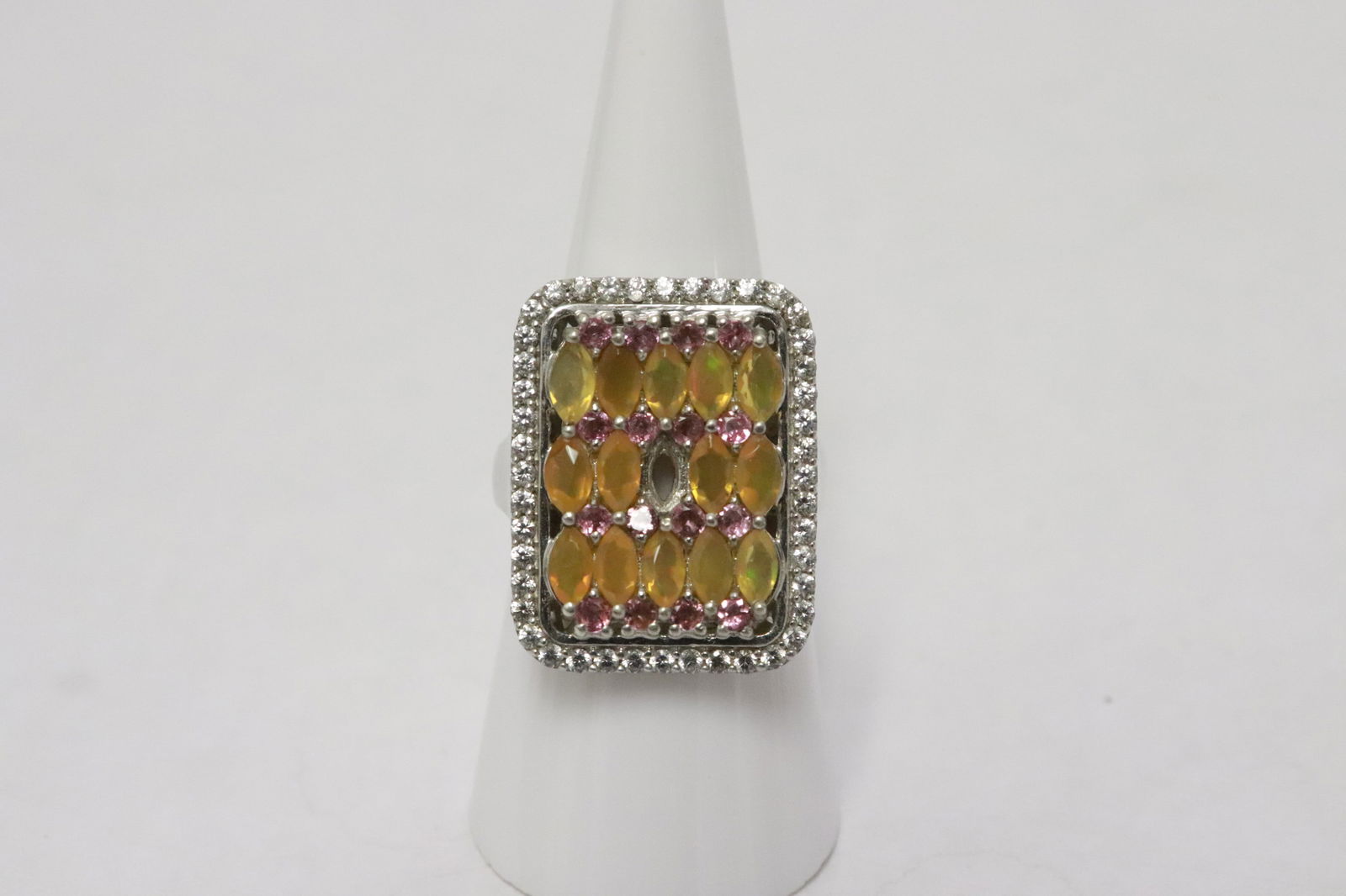 6 fancy sterling ring - 2