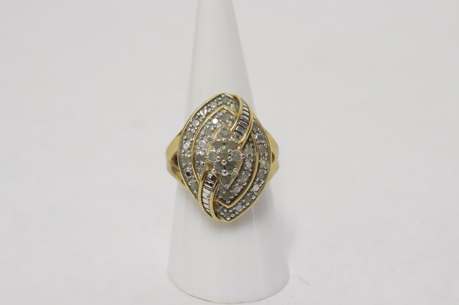 6 fancy sterling ring - 4