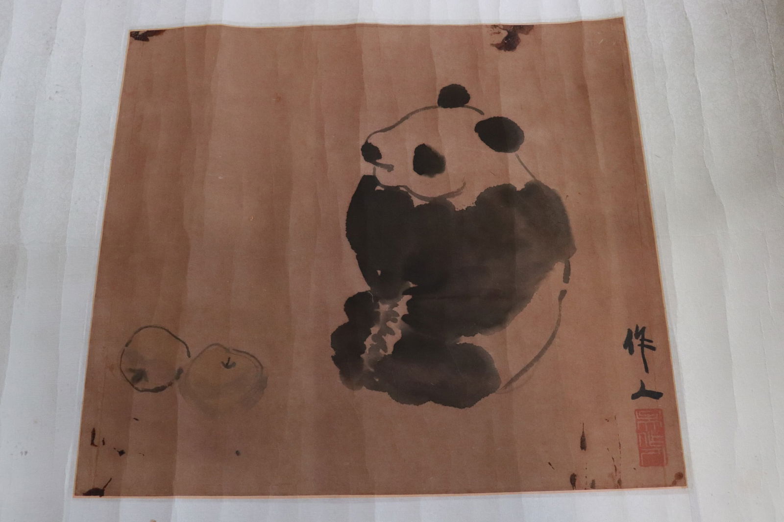 Watercolor on paper "panda" (1 of 5)