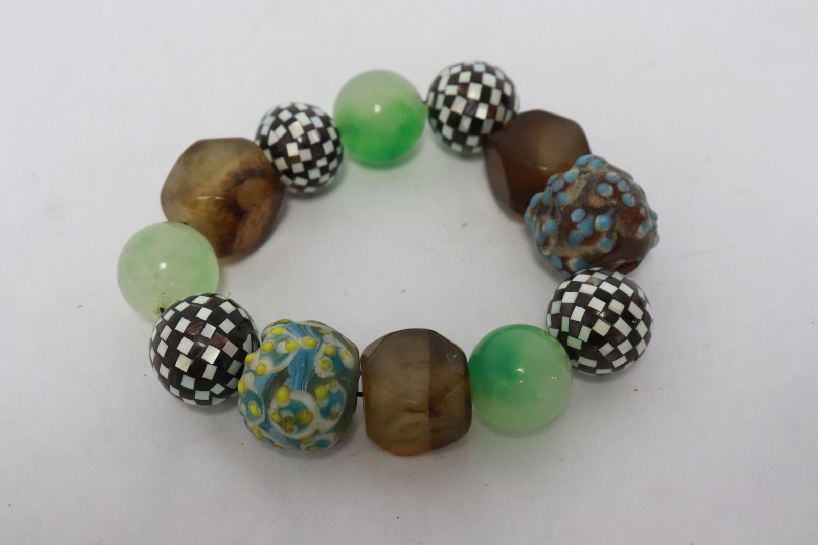 A bead bracelet - 5