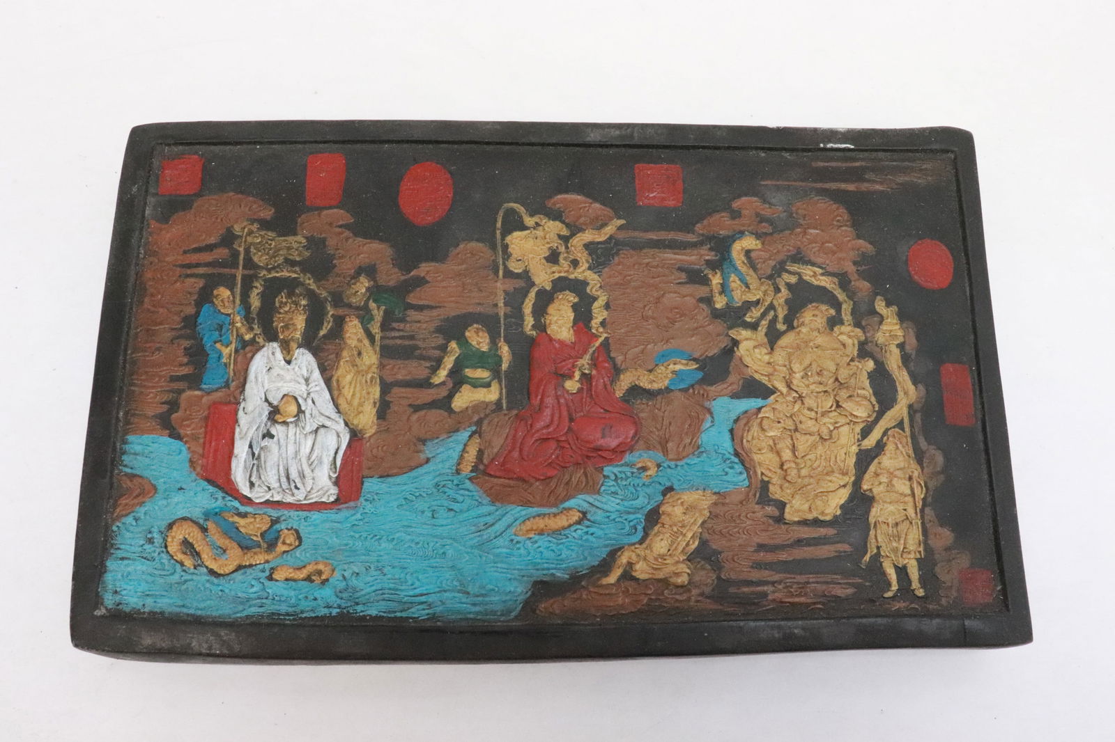 A large rectangular ink stick - 7