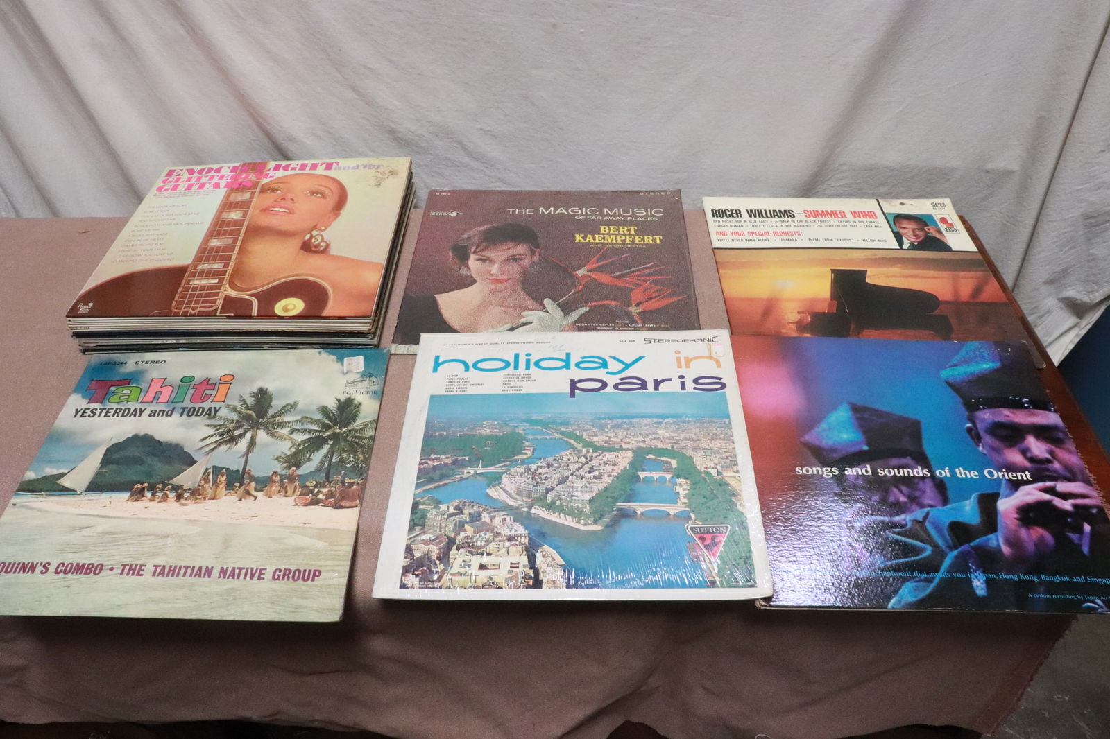 Approx. 20 LP records - 3