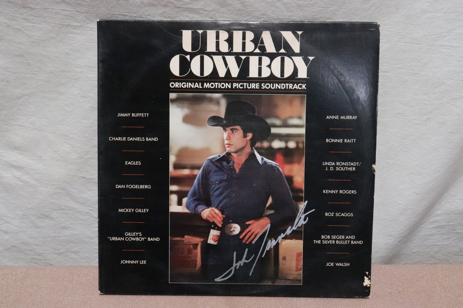 "Urban Cowboy" signed by John Travolta: "Urban Cowboy" signed by John Travolta