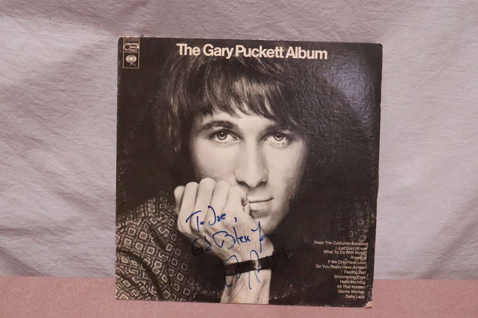 3 signed LP records - 5