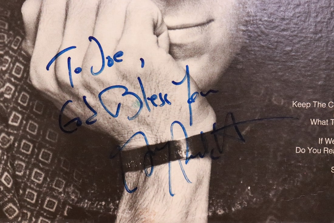 3 signed LP records - 6