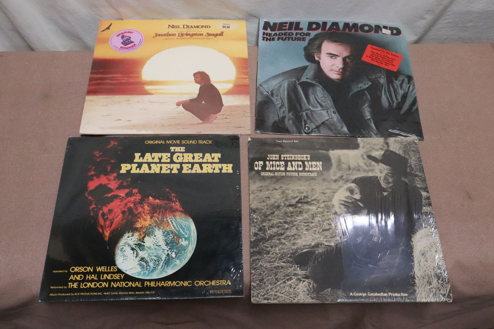 4 sets of records: 4 sets of records, all in original seal, never been opened