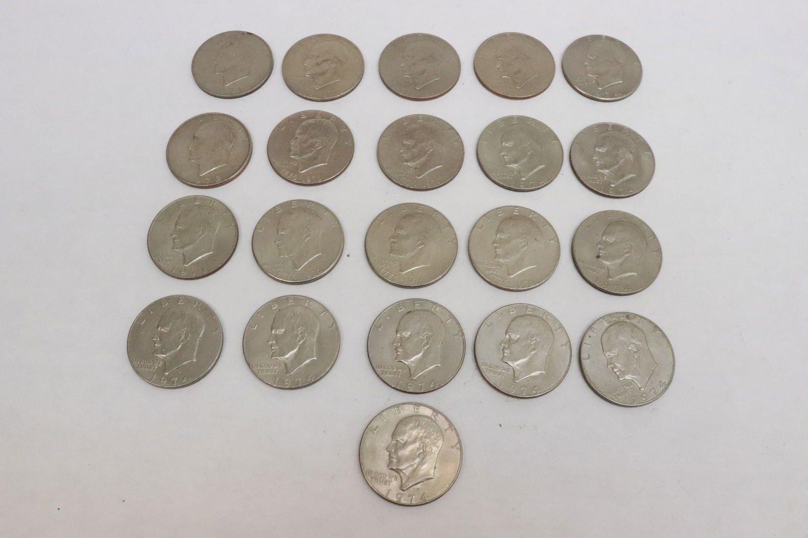 20 Eisenhower dollars: 20 Eisenhower dollars