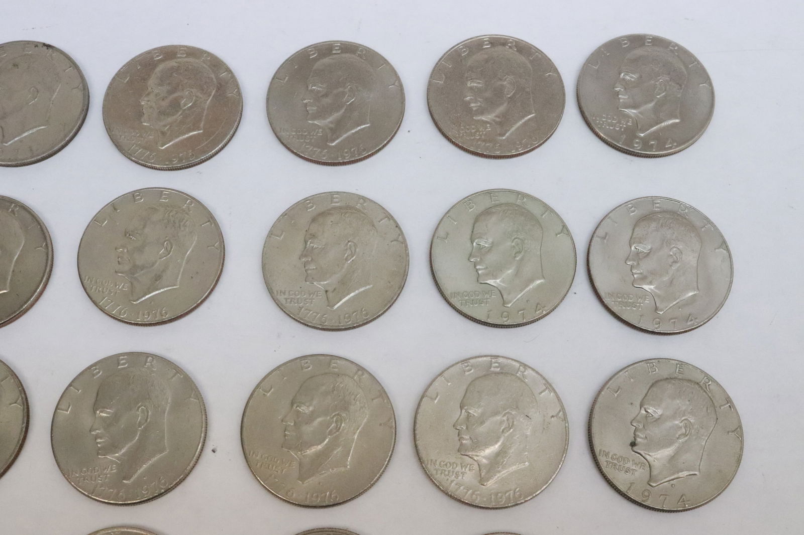 20 Eisenhower dollars - 2