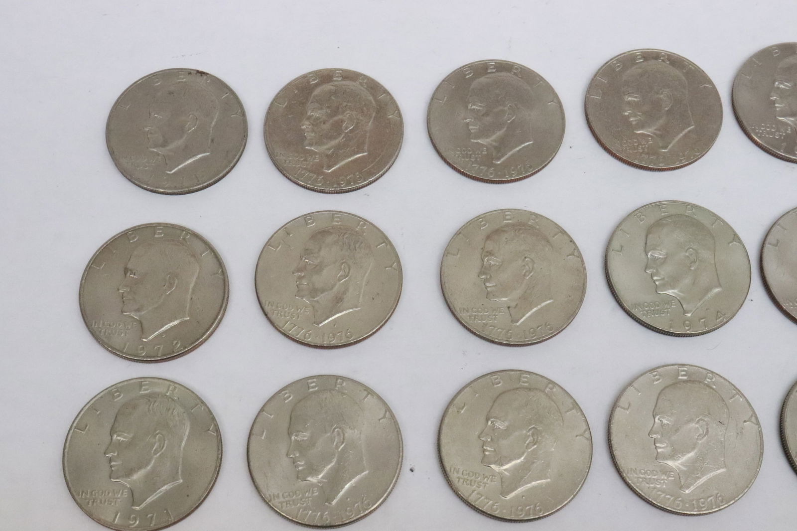 20 Eisenhower dollars - 3