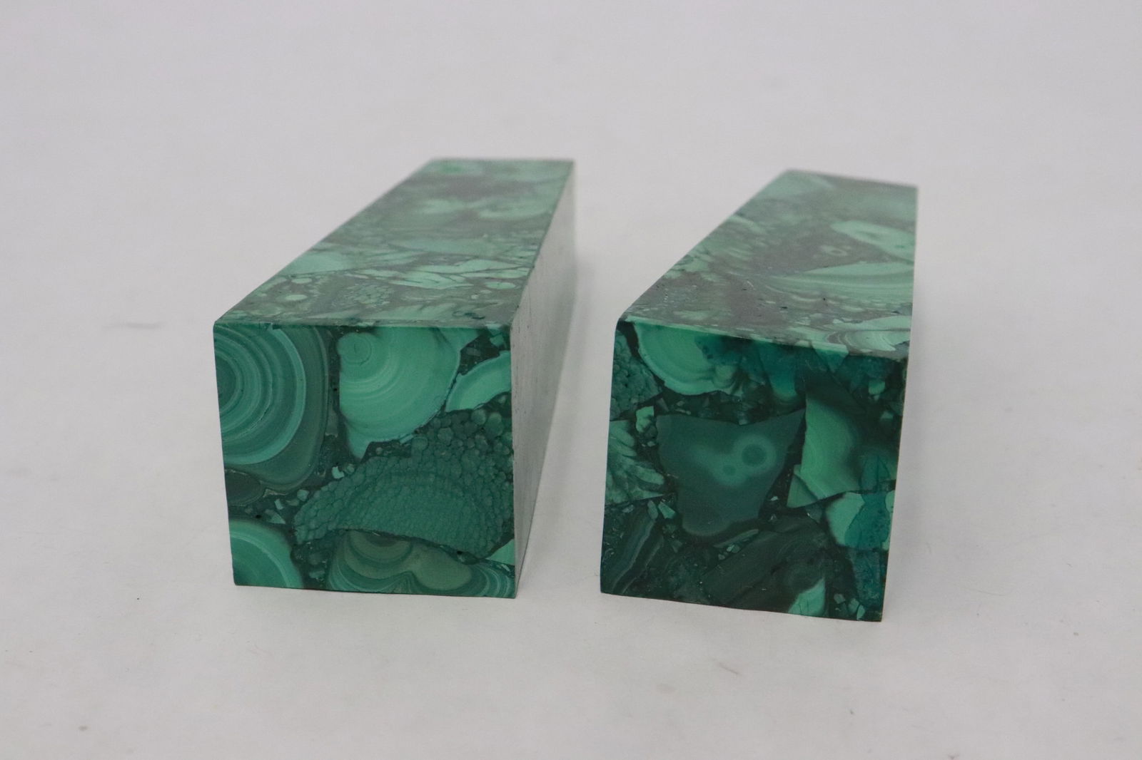 2 malachite points - 5