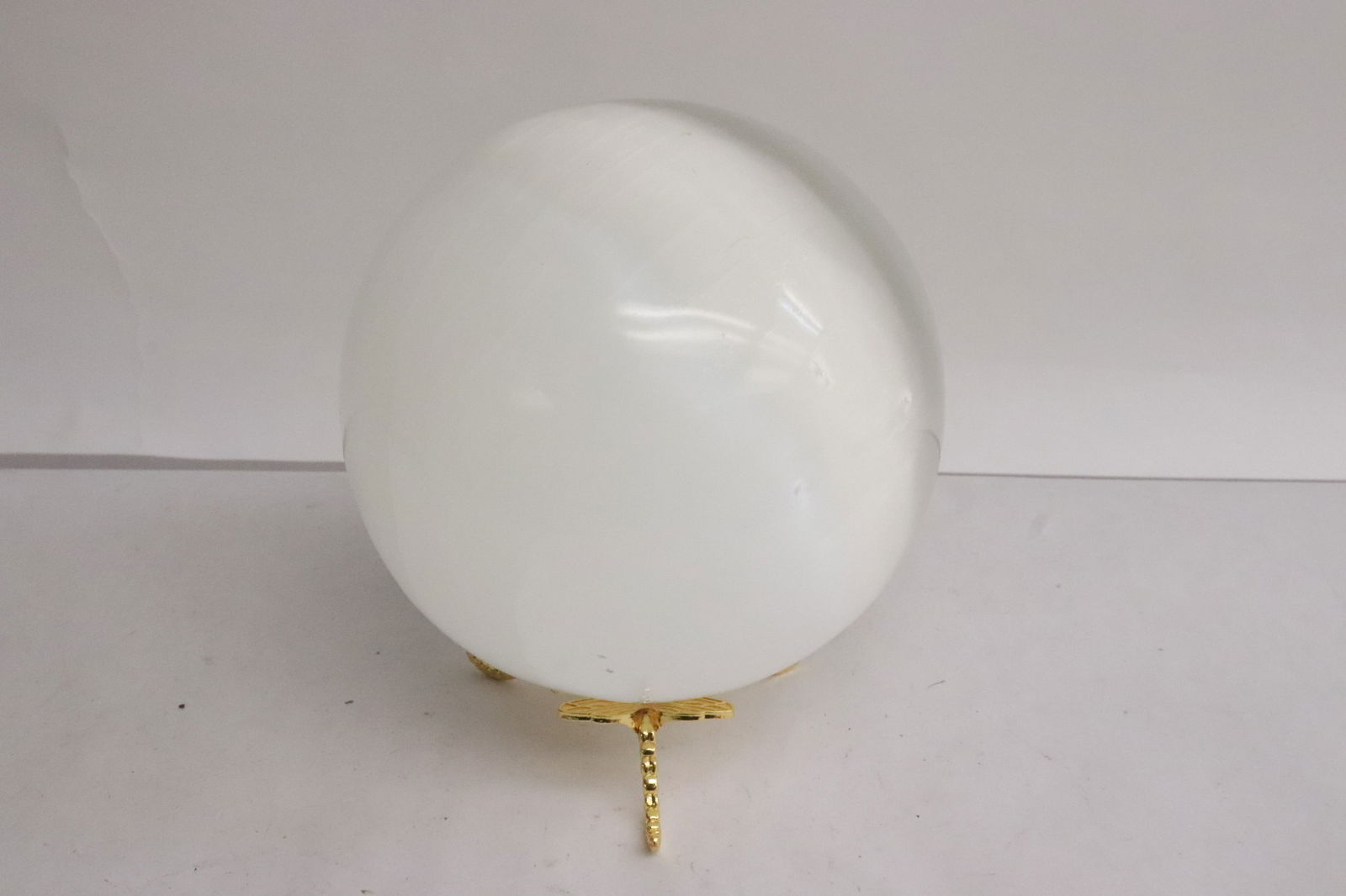 A crystal sphere: A crystal sphere, 4.5"x4.5"dia