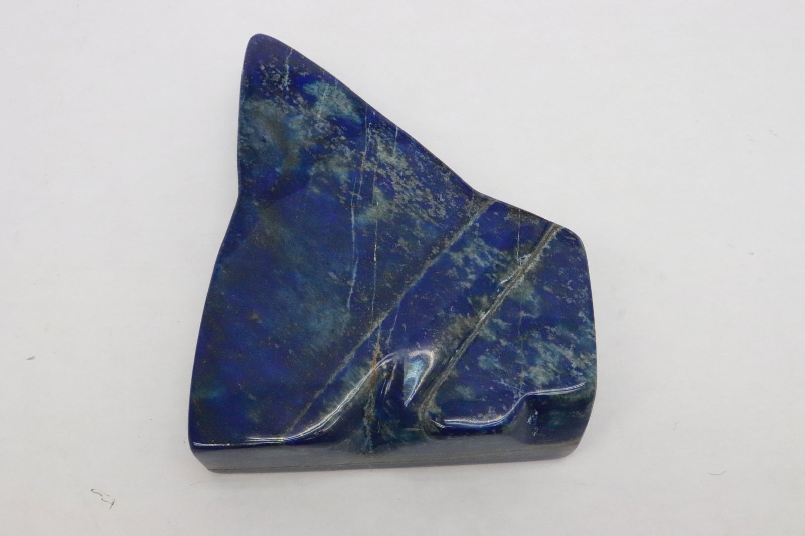 A polished lapis stone - 4
