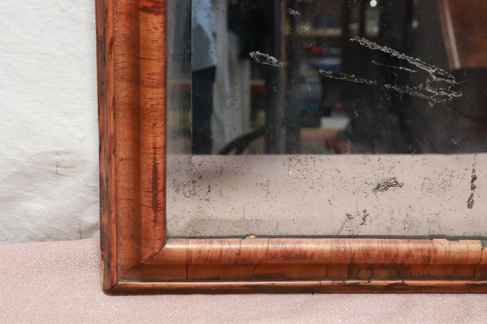 2 vintage wall mirrors - 4