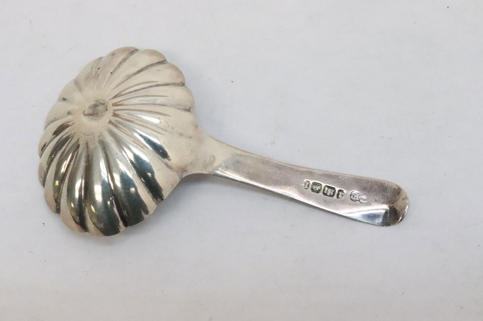 A Georgian sterling candy spoon - 3