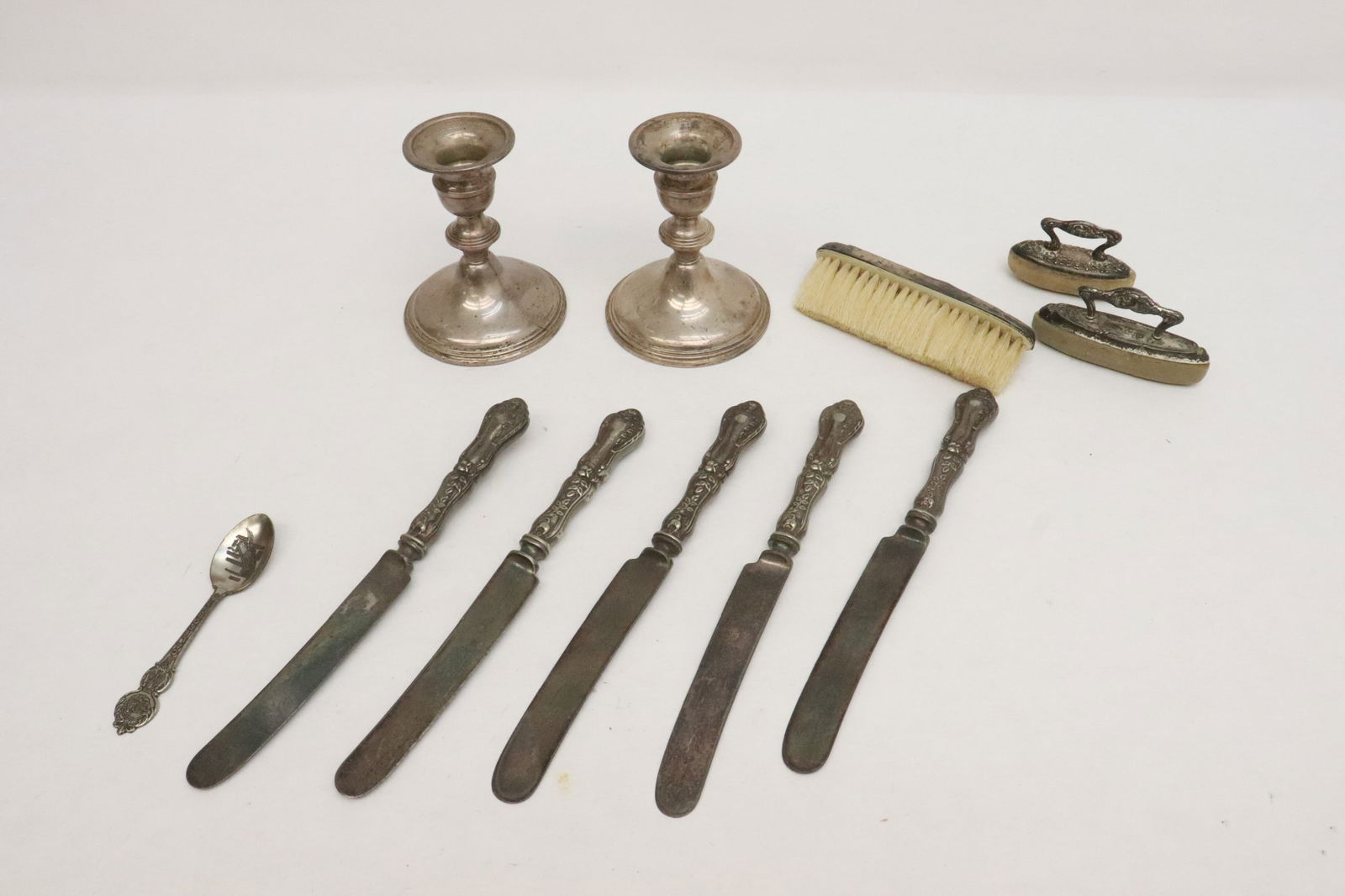 Lot of vintage s.p. pieces: Lot of vintage s.p. pieces, 1.7"x2.8"x1" - 8.95"L