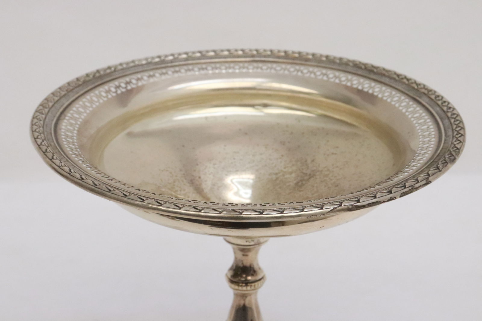 Fine sterling stem plate - 4